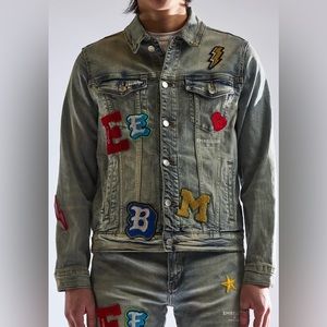 NWT Embellish NYC Men’s Devin Denim Jacket